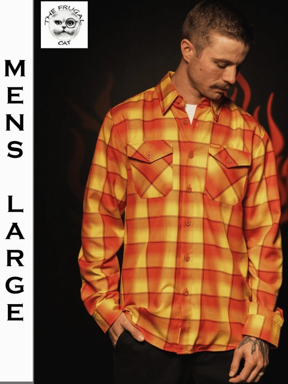DIXXON FLANNEL - BLAZE Flannel Shirt Men's Large